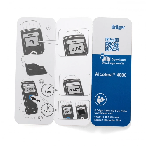 Алкотестер Drager Alcotest 4000 фото в интернет-магазине Алкотестер-маркет.ру