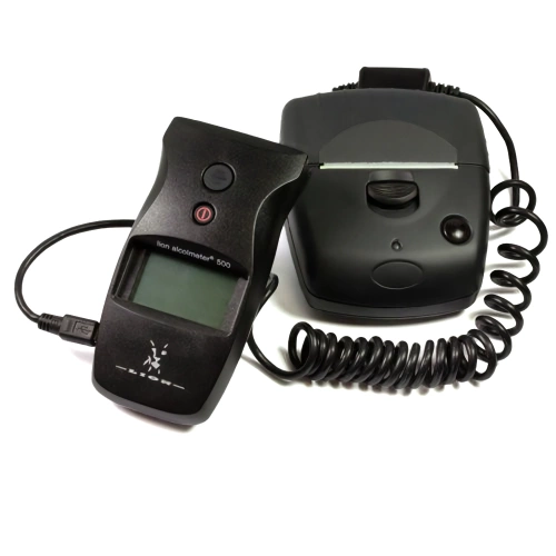 Алкотестер Lion Alcolmeter 500P с принтером фото в интернет-магазине Алкотестер-маркет.ру